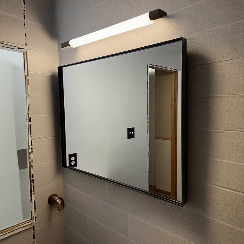 Alunimun Framed Rectangle Bathroom Mirror DZ FM (17)